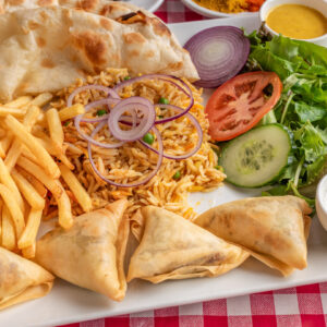 Menu Samosa Viandes